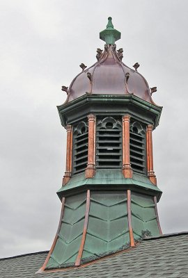 ornamental copper cupola