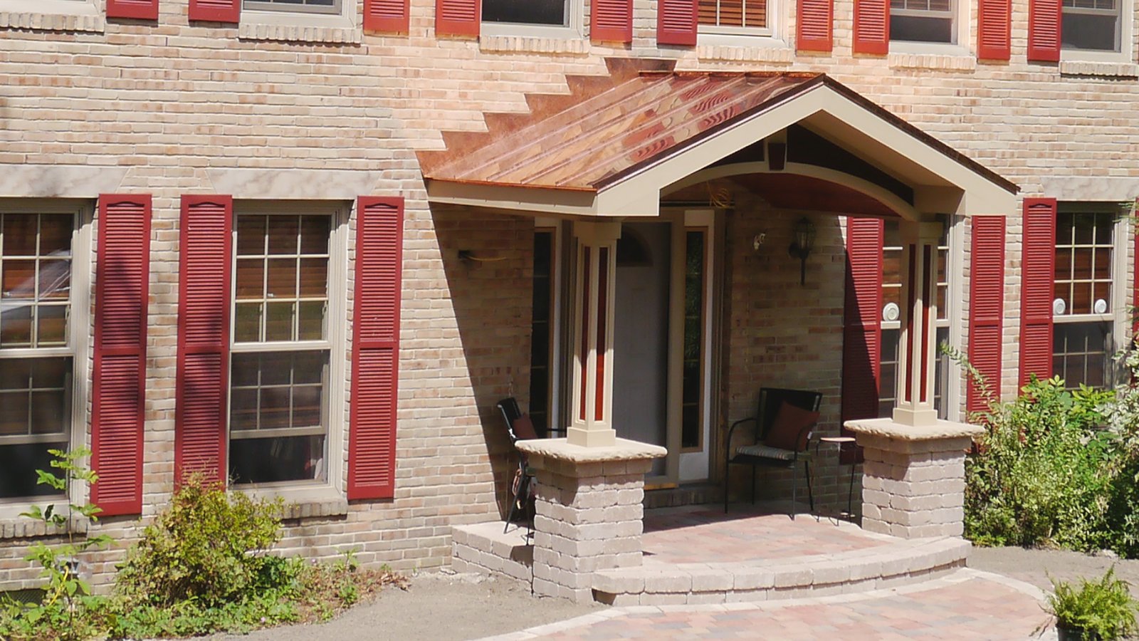 Copper Portico Roof Cost