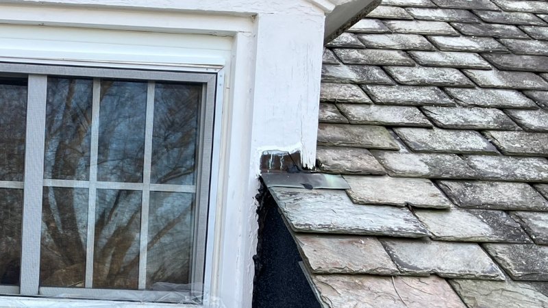 Incorrect edge nailing